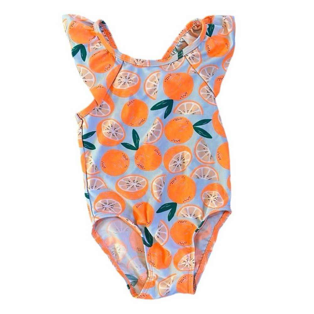 Cat & Jack orange one piece